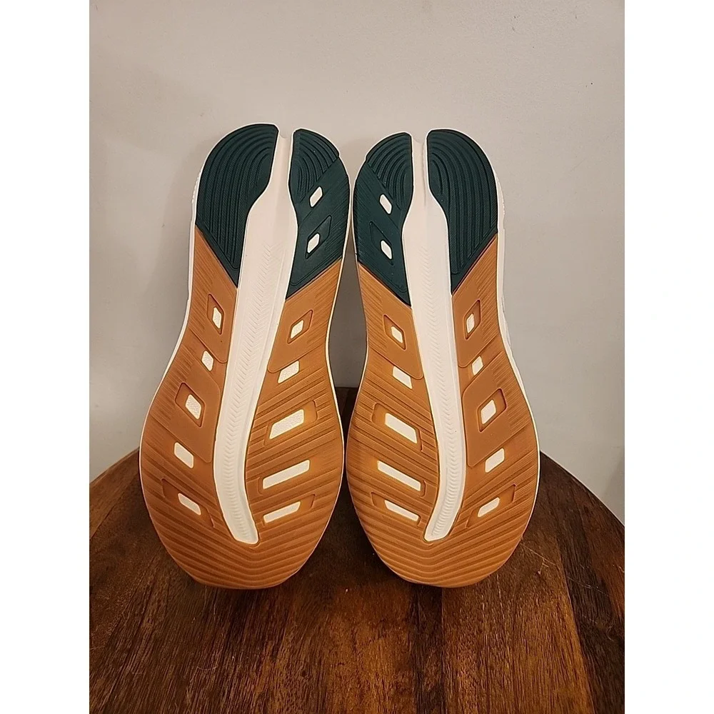 adidas Mens Astrastar Off White Collegiate Green Size 10.5 Cloud Foam NWT JQ6076 - Picture 6 of 7